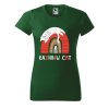 Dámské tričko s potiskem Rainbow cat (Barva trička - ženy (NOVÉ) Apple green, Velikost - všechny NOVÉ 2XL)