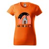 Dámské tričko s potiskem Rainbow cat (Barva trička - ženy (NOVÉ) Apple green, Velikost - všechny NOVÉ 2XL)
