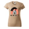 Dámské tričko s potiskem Rainbow cat (Barva trička - ženy (NOVÉ) Apple green, Velikost - všechny NOVÉ 2XL)