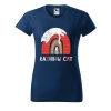 Dámské tričko s potiskem Rainbow cat (Barva trička - ženy (NOVÉ) Apple green, Velikost - všechny NOVÉ 2XL)