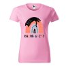 Dámské tričko s potiskem Rainbow cat (Barva trička - ženy (NOVÉ) Apple green, Velikost - všechny NOVÉ 2XL)