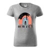 Dámské tričko s potiskem Rainbow cat (Barva trička - ženy (NOVÉ) Apple green, Velikost - všechny NOVÉ 2XL)
