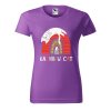 Dámské tričko s potiskem Rainbow cat (Barva trička - ženy (NOVÉ) Apple green, Velikost - všechny NOVÉ 2XL)