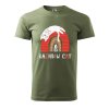 Pánské tričko s potiskem Rainbow cat (Barva trička (muži) NOVÉ Apple green, Velikost - všechny NOVÉ 2XL)