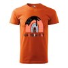 Pánské tričko s potiskem Rainbow cat (Barva trička (muži) NOVÉ Apple green, Velikost - všechny NOVÉ 2XL)