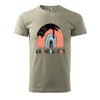 Pánské tričko s potiskem Rainbow cat (Barva trička (muži) NOVÉ Apple green, Velikost - všechny NOVÉ 2XL)