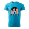 Pánské tričko s potiskem Rainbow cat (Barva trička (muži) NOVÉ Apple green, Velikost - všechny NOVÉ 2XL)