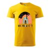 Pánské tričko s potiskem Rainbow cat (Barva trička (muži) NOVÉ Apple green, Velikost - všechny NOVÉ 2XL)