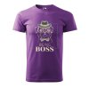 Pánské tričko s potiskem Big pug boss (Barva trička (muži) NOVÉ Apple green, Velikost - všechny NOVÉ 2XL)