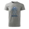 Pánské tričko s potiskem Big pug boss (Barva trička (muži) NOVÉ Apple green, Velikost - všechny NOVÉ 2XL)