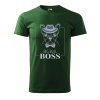 Pánské tričko s potiskem Big bull boss (Barva trička (muži) NOVÉ Apple green, Velikost - všechny NOVÉ 2XL)