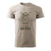 Pánské tričko s potiskem Big bull boss (Barva trička (muži) NOVÉ Apple green, Velikost - všechny NOVÉ 2XL)