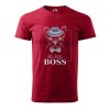 Pánské tričko s potiskem Big bull boss (Barva trička (muži) NOVÉ Apple green, Velikost - všechny NOVÉ 2XL)