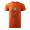 Pánské tričko s potiskem Big bull boss (Barva trička (muži) NOVÉ Apple green, Velikost - všechny NOVÉ 2XL)