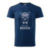 Pánské tričko s potiskem Big bull boss (Barva trička (muži) NOVÉ Apple green, Velikost - všechny NOVÉ 2XL)