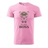 Pánské tričko s potiskem Big bull boss (Barva trička (muži) NOVÉ Apple green, Velikost - všechny NOVÉ 2XL)