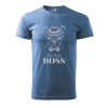 Pánské tričko s potiskem Big bull boss (Barva trička (muži) NOVÉ Apple green, Velikost - všechny NOVÉ 2XL)