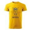 Pánské tričko s potiskem Big bull boss (Barva trička (muži) NOVÉ Apple green, Velikost - všechny NOVÉ 2XL)