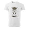 Pánské tričko s potiskem Big bull boss (Barva trička (muži) NOVÉ Apple green, Velikost - všechny NOVÉ 2XL)