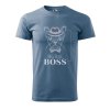 Pánské tričko s potiskem Big bull boss (Barva trička (muži) NOVÉ Apple green, Velikost - všechny NOVÉ 2XL)