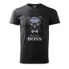 Pánské tričko s potiskem Big bull boss (Barva trička (muži) NOVÉ Apple green, Velikost - všechny NOVÉ 2XL)