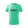 Dětské tričko s potiskem Keep calm fishing (Barva trička (děti) NOVÉ Apple green, Velikost - všechny NOVÉ 110 /4 roky)