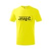 Dětské tričko s potiskem Keep calm fishing (Barva trička (děti) NOVÉ Apple green, Velikost - všechny NOVÉ 110 /4 roky)