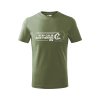 Dětské tričko s potiskem Keep calm fishing (Barva trička (děti) NOVÉ Apple green, Velikost - všechny NOVÉ 110 /4 roky)