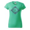 Dámské tričko s potiskem Carpe diem (Barva trička - ženy (NOVÉ) Apple green, Velikost - všechny NOVÉ 2XL)