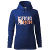 Dámská mikina Sphynx mom (Barva dámské mikiny Malfini Cape Bílá, Velikost - žena NOVÉ 2XL)
