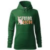 Dámská mikina Sphynx mom (Barva dámské mikiny Malfini Cape Bílá, Velikost - žena NOVÉ 2XL)