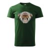 Pánské tričko s potiskem Hlava opice (Barva trička (muži) NOVÉ Apple green, Velikost - všechny NOVÉ 2XL)