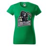 Dámské tričko s potiskem Im waiting (Barva trička - ženy (NOVÉ) Apple green, Velikost - všechny NOVÉ 2XL)