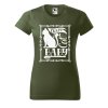 Dámské tričko s potiskem Cat baby (Barva trička - ženy (NOVÉ) Apple green, Velikost - všechny NOVÉ 2XL)