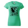 Dámské tričko s potiskem Cat baby (Barva trička - ženy (NOVÉ) Apple green, Velikost - všechny NOVÉ 2XL)