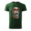 Pánské tričko s potiskem Rest in pieces (Barva trička (muži) NOVÉ Apple green, Velikost - všechny NOVÉ 2XL)