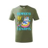 Dětské tričko Princess of dreams (Barva trička (děti) NOVÉ Apple green, Velikost - všechny NOVÉ 110 /4 roky)