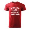 Pánské tričko s potiskem Trvalo to 30 let (Barva trička (muži) NOVÉ Apple green, Velikost - všechny NOVÉ 2XL)
