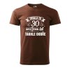 Pánské tričko s potiskem Trvalo to 30 let (Barva trička (muži) NOVÉ Apple green, Velikost - všechny NOVÉ 2XL)