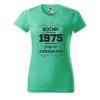 Dámské narozeninové tričko Zraji k dokonalosti (Barva trička - ženy (NOVÉ) Apple green, Velikost - všechny NOVÉ 2XL)