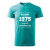 Pánské narozeninové tričko Zraji k dokonalosti (Barva trička (muži) NOVÉ Apple green, Velikost - všechny NOVÉ 2XL)