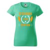 Dámské tričko s potiskem Legenda pírka (Barva trička - ženy (NOVÉ) Apple green, Velikost - všechny NOVÉ 2XL)