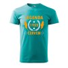 Pánské narozeninové tričko Legenda pírka (Barva trička (muži) NOVÉ Apple green, Velikost - všechny NOVÉ 2XL)