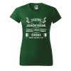 Dámské tričko Jedinečný originál (Barva trička - ženy (NOVÉ) Apple green, Velikost - všechny NOVÉ 2XL)