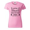 Dámské tričko Jedinečný originál (Barva trička - ženy (NOVÉ) Apple green, Velikost - všechny NOVÉ 2XL)