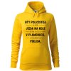 Dámská mikina Být policistka (Barva dámské mikiny Malfini Cape Bílá, Velikost - žena NOVÉ 2XL)