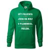 Pánská mikina s potiskem Být policista (Barva mikiny malfini pánské Bílá, Velikost - muž NOVÉ 2XL)