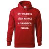 Pánská mikina s potiskem Být policista (Barva mikiny malfini pánské Bílá, Velikost - muž NOVÉ 2XL)