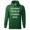 Pánská mikina s potiskem Být policista (Barva mikiny malfini pánské Bílá, Velikost - muž NOVÉ 2XL)