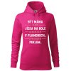 Dámská mikina Být máma (Barva dámské mikiny Malfini Cape Bílá, Velikost - žena NOVÉ 2XL)